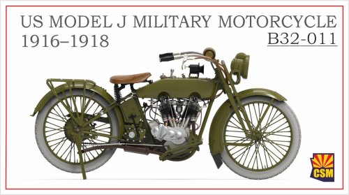 Go to product Copper State Models CSM B32011 - 1:32 US Model J Military Motorcycle 1916–1918
