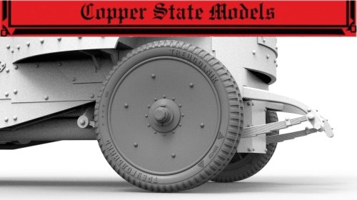 Go to product Copper State Models CSM A35069 - 1:35 Rear Double Treugolnik Elka Herringbone Tires