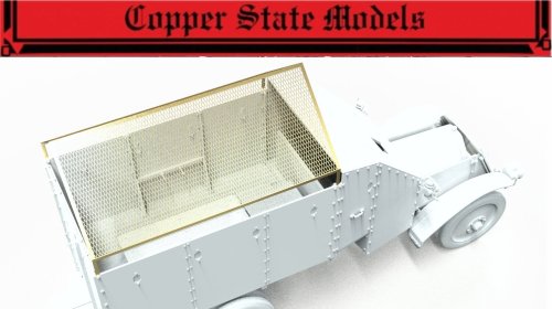Go to product Copper State Models CSM A35063 - 1:35 British Tender Protective Mesh Frame