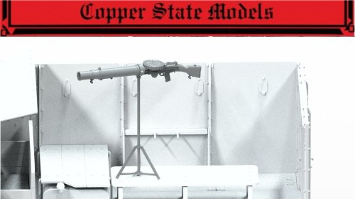 Go to product Copper State Models CSM A35059 - 1:35 Lewis MG with AA Stand