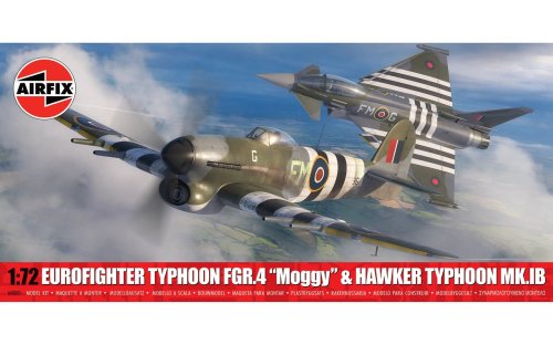 Go to product Airfix 40001 - 1:72 Eurofighter Typhoon FGR.4 Moggy & Hawker Typhoon Mk.IB