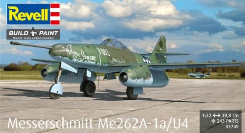 Go to product Revell 03749 - 1:32 Messerschmitt Me 262A-1A/U4
