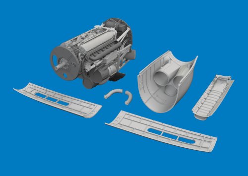 Go to product Eduard 6481211 - 1:48 P-40K engine Print 3D