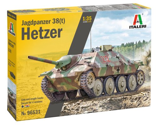 Go to product Italeri 96531 - 1:35 Jagdpanzer 38(t) Hetzer