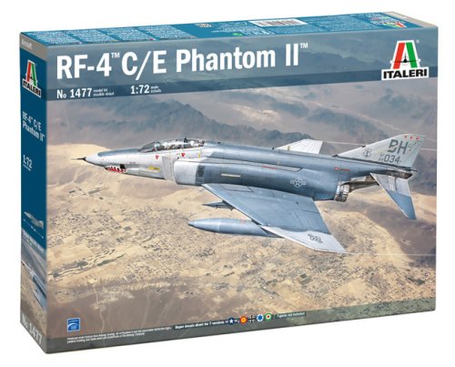 Go to product Italeri 1477 - 1:72 RF-4 C/E Phantom II