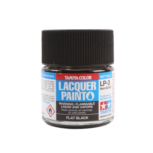 Go to product TAMIYA 82103 LP-3 - Flat Black 10 ml