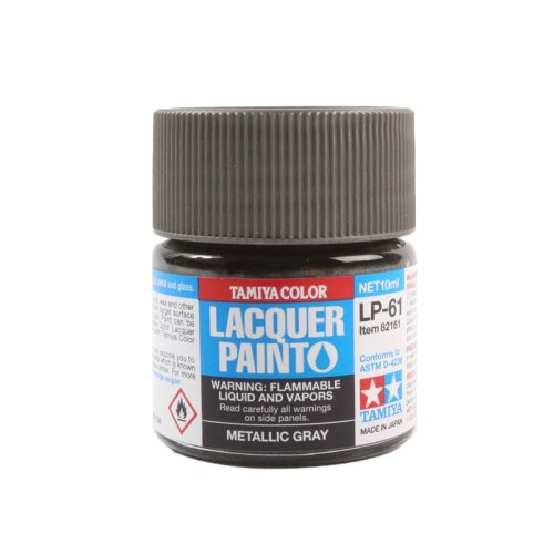 Go to product TAMIYA 82161 LP-61 - Farba Metalic Grey 10 ml
