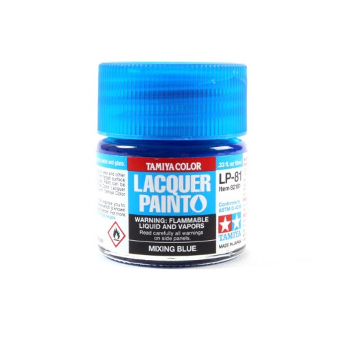Go to product Tamiya 82181 LP-81 - Mixing Blue 10 ml