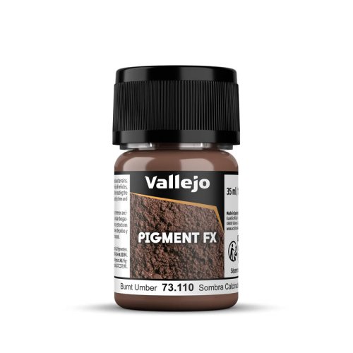 Go to product VALLEJO Pigments 73110 - Burnt umbra 30 ml
