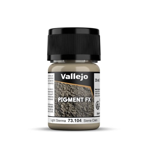 Go to product VALLEJO Pigments 73104 - Light siena 30 ml