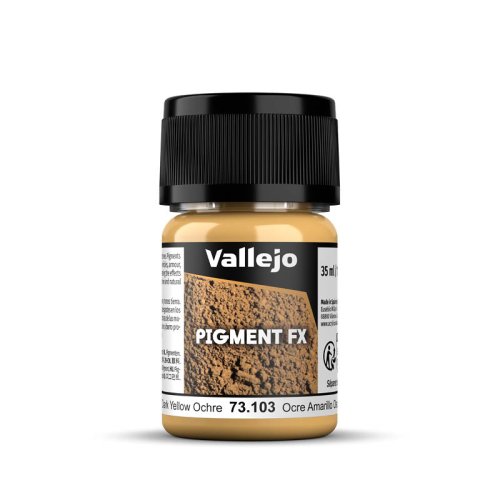 Go to product VALLEJO Pigments 73103 - Dark yellow ocre 30 ml