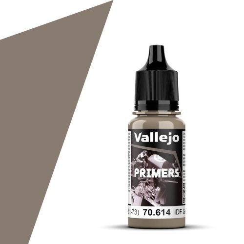 Go to product VALLEJO 70614 - Surface Primer - IDF Israeli Sand Grey (61-73) 17 ml