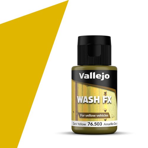 Go to product VALLEJO 76503 - Wash - Dark Yellow 35 ml.