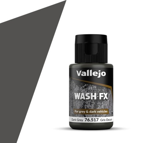 Go to product VALLEJO 76517 - Wash - Dark Grey 35 ml.
