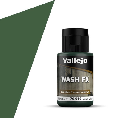 Go to product VALLEJO 76519 - Wash - Olive Green 35 ml.