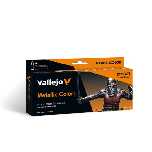 Go to product VALLEJO Model Color Set 70118 - Metallics