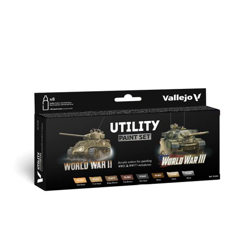 Go to product VALLEJO 70201 - Utility Paint Set WWII & WWIII