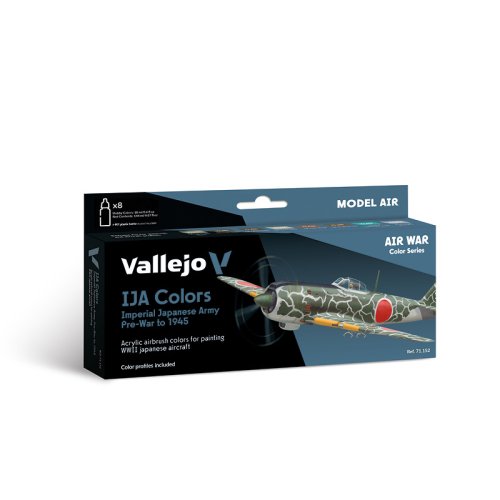 Go to product VALLEJO Model Air Set 71152 - IJA Colors Pre-War to 1945