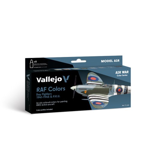 Go to product VALLEJO Model Air Set 71162 - WW II RAF Day Fighters
