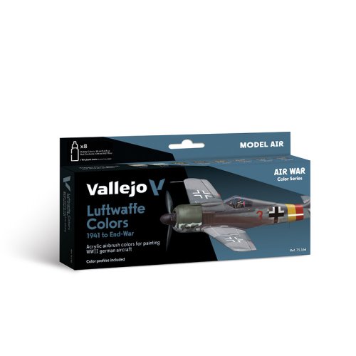 Go to product VALLEJO Model Air Set 71166 - Luftwaffe colors 1941 to end-war