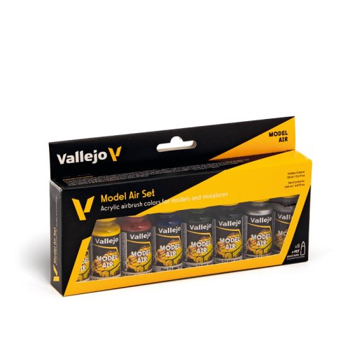 Go to product VALLEJO Model Air Set 71174 - Basics Colors