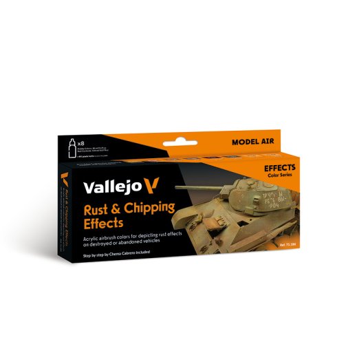 Go to product VALLEJO Model Air Set 71186 - Rust and Chipping Effects