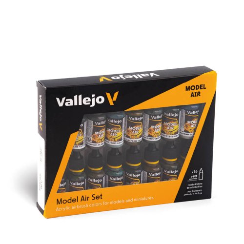 Go to product VALLEJO Model Air Set 71193 - RLM Complete Set