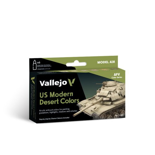 Go to product VALLEJO Model Air Set 71209 - US Modern Desert Colors