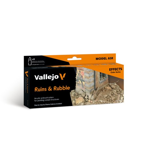 Go to product VALLEJO 71214 - Ruin & Rubble - Model Air Set