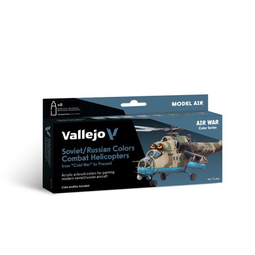 Go to product VALLEJO Model Air Set 71601 - Soviet/Russian Colors Helicopters