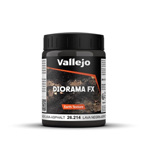 Go to product VALLEJO 26214 - Black Lava 200 ml