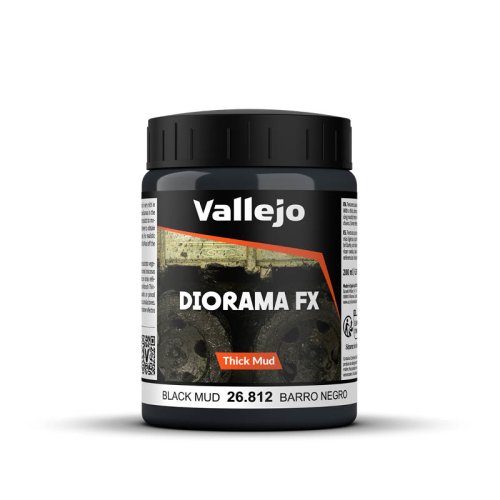 Go to product VALLEJO 26812 - Black Mud 200 ml