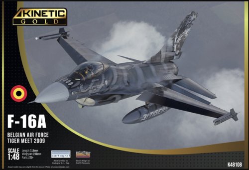 Go to product Kinetic 48108 - 1:48 F-16A Belgian Air Force Tiger Meet 2009