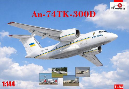 Go to product Amodel 1483 - 1:144 An-74TK-300D