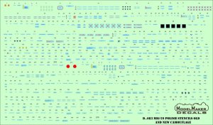 MODELMAKER D48091 - 1:48 MiG-29 Polish stencils