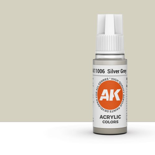 Go to product AK INTERACTIVE 11006 - Acrylic paint Silver Grey 17ml