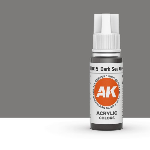 Go to product AK INTERACTIVE 11015 - Acrylic paint Dark Sea Grey 17ml