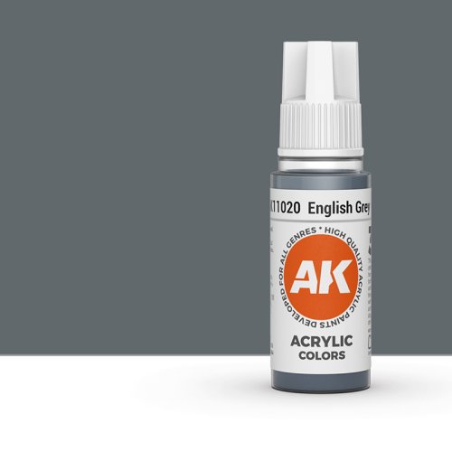 Go to product AK INTERACTIVE 11020 - Acrylic paint English Grey 17ml