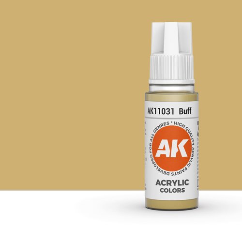 Go to product AK INTERACTIVE 11031 - Acrylic paint Buff 17ml