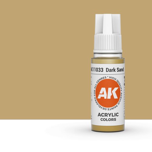 Go to product AK INTERACTIVE 11033 - Acrylic paint Dark Sand 17ml