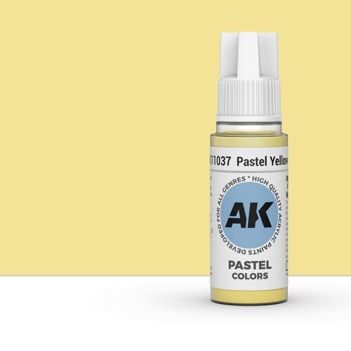 Go to product AK INTERACTIVE 11037 - Acrylic paint Pastel Yellow 17ml