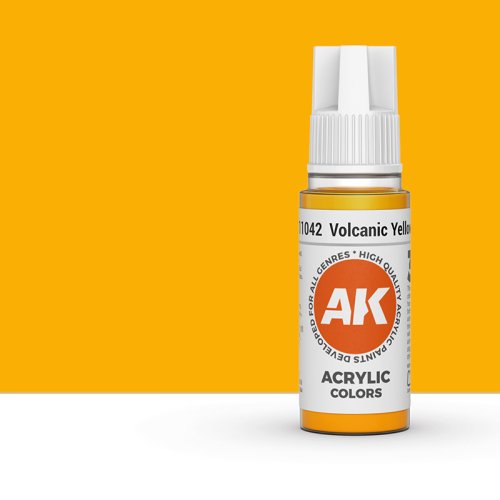 Go to product AK INTERACTIVE 11042 - Acrylic paint Volcanic Yellow 17ml