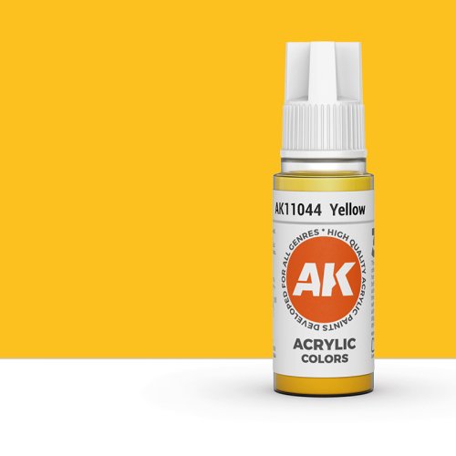 Go to product AK INTERACTIVE 11044 - Acrylic paint Yellow 17ml