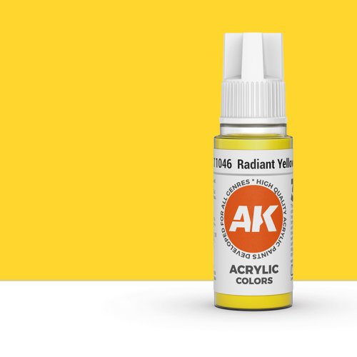 Go to product AK INTERACTIVE 11046 - Acrylic paint Radiant Yellow 17ml