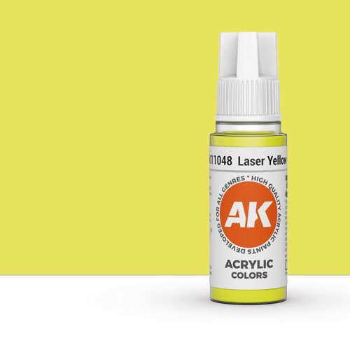 Go to product AK INTERACTIVE 11048 - Acrylic paint Laser Yellow 17ml