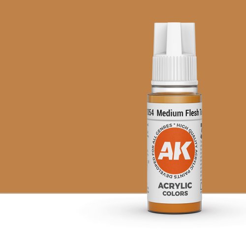 Go to product AK INTERACTIVE 11054 - Acrylic paint Medium Flesh Tone 17ml