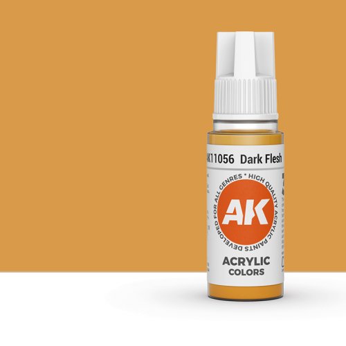 Go to product AK INTERACTIVE 11056 - Acrylic paint Dark Flesh 17ml