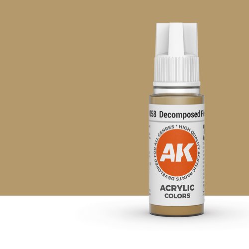 Go to product AK INTERACTIVE 11058 - Acrylic paint Decomposed Flesh 17ml