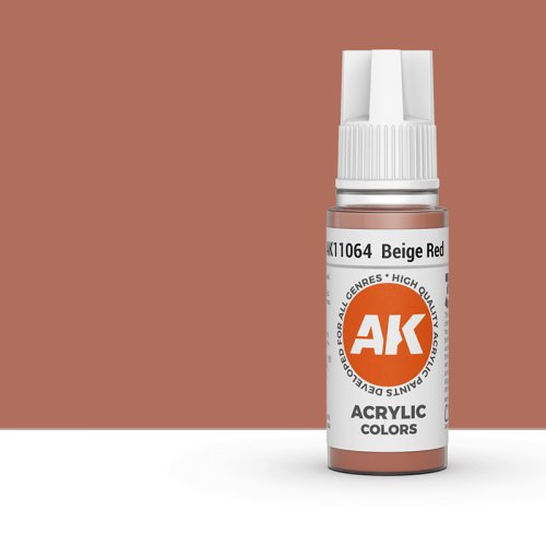 Go to product AK INTERACTIVE 11064 - Acrylic paint Beige Red 17ml
