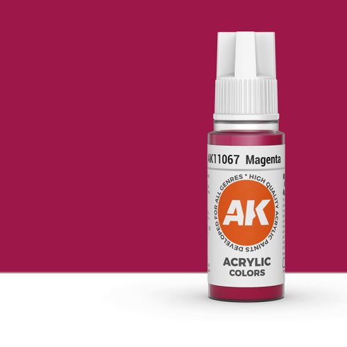 Go to product AK INTERACTIVE 11067 - Acrylic paint Magenta 17ml
